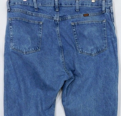 Wash Rustler hommes Cotton Medium Jeans pour 40x32 100 gXZXwFS