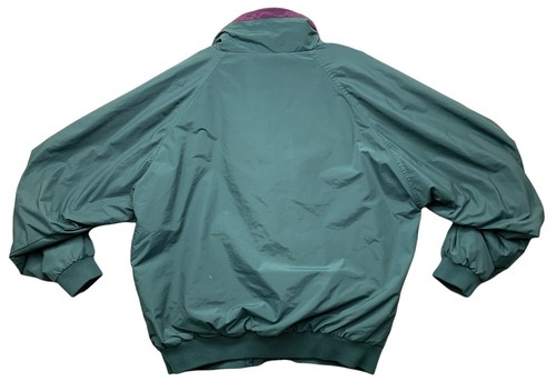 Vintage CAT Jacket Caterpillar Snow Coat L A Loving Large Teal Blue Purple - Picture 4 of 7