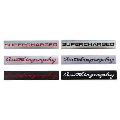 3d Metal Supercharger Autobiography Badge Car Emblem Sticker For Sport l320 lc20
