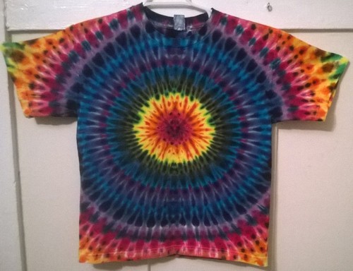 Nueva Camiseta Tie Dye Youth XL Mangas Cortas Gildan o Alstyle 100% Algodón - Imagen 17 de 20