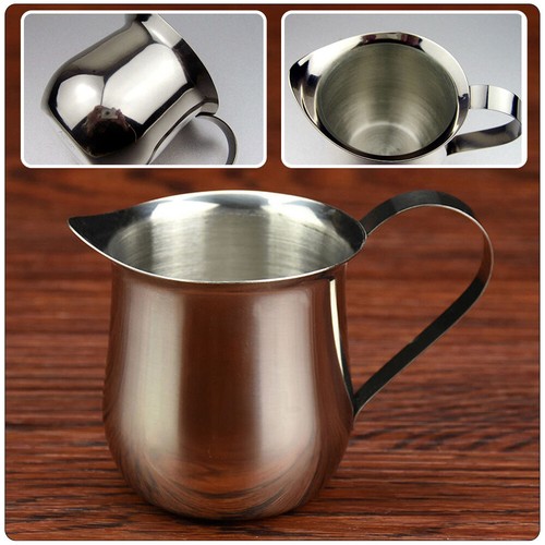 Brocca in acciaio inox lattiera caffè zuccheriera barattolo latte caffè stile western - Foto 12 di 12