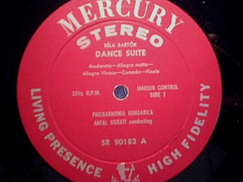 196? ANTAL DORATI-PHILHARMONIA HUNGARICA-Bartok Dance LP,mercury living,sr90183, - Picture 5 of 5