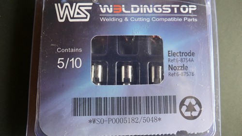 770496 HOBART Airforce 250CI 500i Electrode Tips kit for HP-25 HP-50 PKG-10 New - Picture 5 of 5