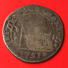 VENEZIA - PIETRO GRIMANI 1741 1752 15 SOLDI 1751 argento