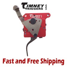 Timney Nickel Plated 2-Stage Adjustable Straight Trigger for Remington 700