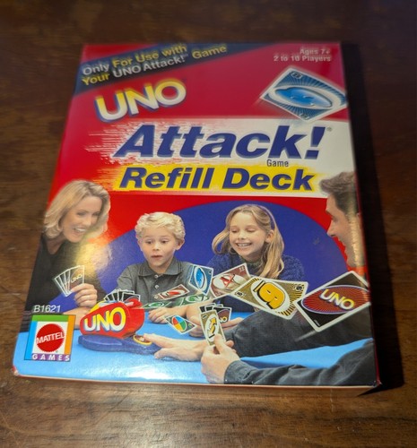 UNO Attack! Refill Deck 2002 Mattel Sealed New
