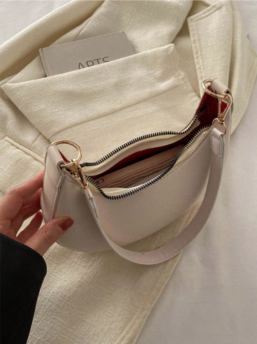 Hand Bag Purse Shoulder Retro Office/Work Style, Versatile For Women Zip Closure - Bild 6 von 8