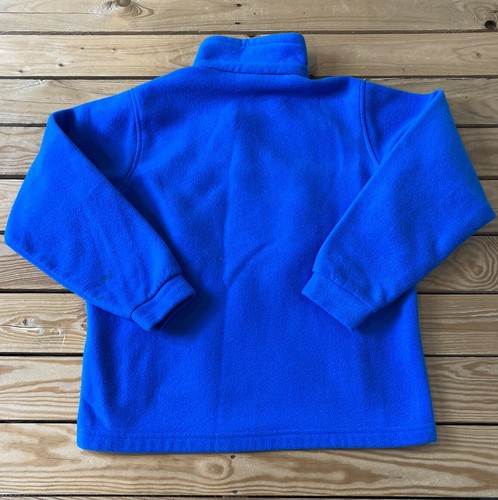 Columbia boy’s full zip fleece jacket size 14/16 Blue O7 - Picture 2 of 9