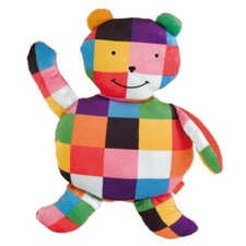 GRANDE PELUCHE Le nounours d'Elmer peluche/coussin  "Petit Jour Paris"