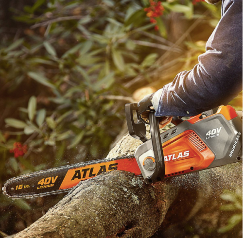 Atlas Cordless Chainsaw 40V Battery 