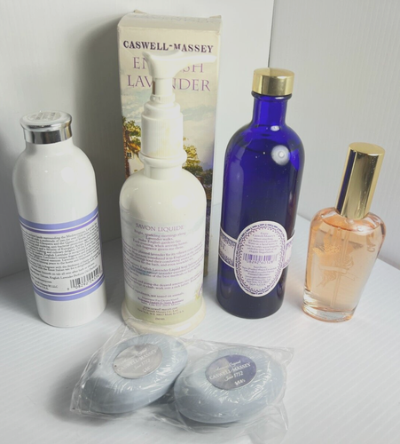 CASWELL-MASSEY English Lavender Signature Scent, Talc, Water, Soaps **SOLD AS-IS - Picture 3 of 18
