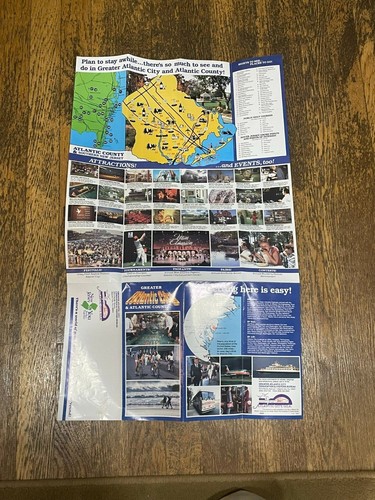 Vintage Cape May County New Jersey NJ Tourist Guide Dining Shopping Wildwood - Picture 4 of 4