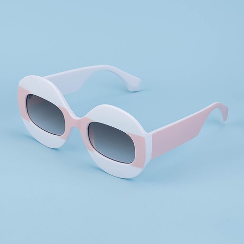 Fashion Oversized Large Frame Round Sunglasses Mens Women Outdoor Shades Glasses - Picture 3 of 17