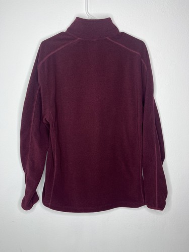 C9 by Champion 1/4 Zip Sweater Mens Large L Maroon Fleece Long Sleeve EUC - Picture 6 of 15