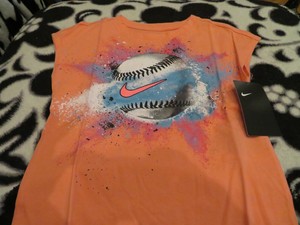 nike pink and blue shirt