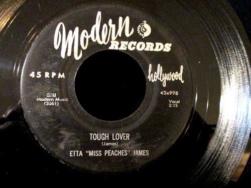 ETTA JAMES Tough Lover / Fools We Mortals Be R&B Blues Rock 45 Orig.