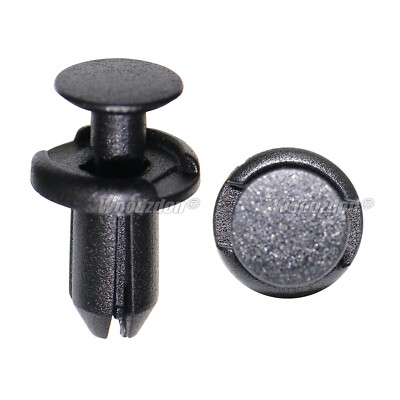 50 Front Bumper Clip Push Retainer Fit 5mm Hole For Lexus For Toyota 90467-05170