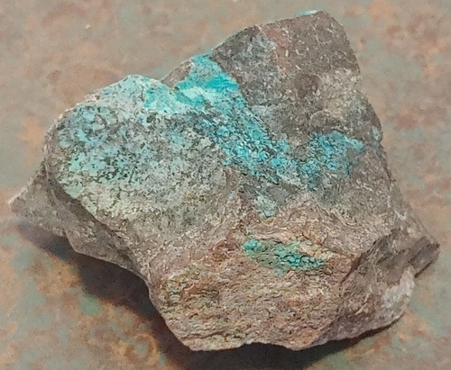 Piedra áspera lapidaria crisocola natural de Arizona - 110 gramos - Imagen 3 de 5