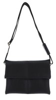 Seidenfelt Manufaktur Heby Crossbag UmhäNgetasche Tasche Black / Gold Schwarz