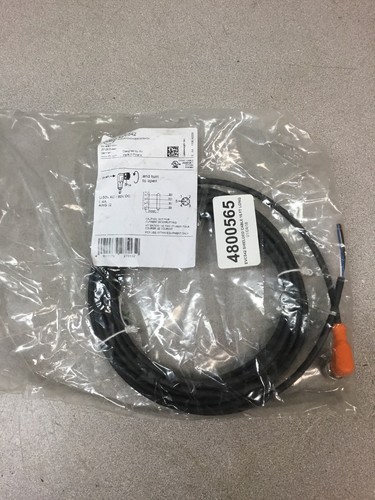 NUEVO IFM Efector EVC542 Juego de cables 4 cables M12 Micro 90° Conector ADOAH040MSS0005K04 - Imagen 1 de 4