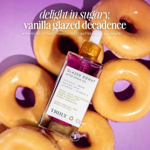 Truly Beauty-After Shave Oil For Smooth Skin Glazed Donut After Shave Oil--3.1Oz - Picture 4 of 20