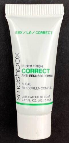 Smashbox Photo Finish Correct Anti-Redness Primer Travel Mini 0.17oz/5mL NEW - Picture 1 of 1