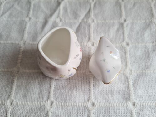 Vintage Aynsley Rare Summer Sketches Owl Trinket Box, Animal Figurine, VGC - Picture 6 of 7