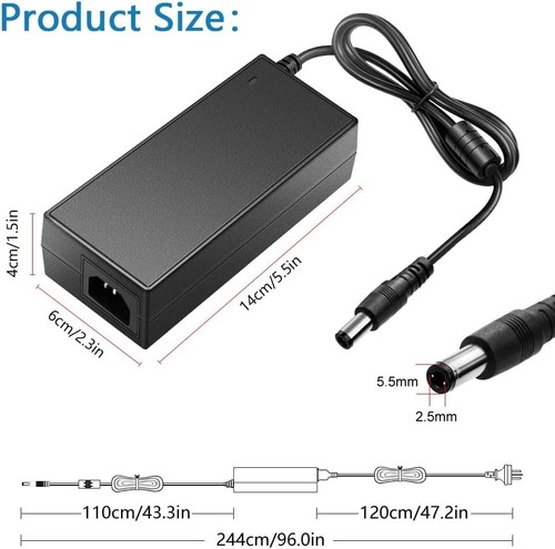 12V 10A 120W DC Power Supply Adapter 100V~240V AC to DC Converter 12 Volt 10 Amp - Picture 2 of 6