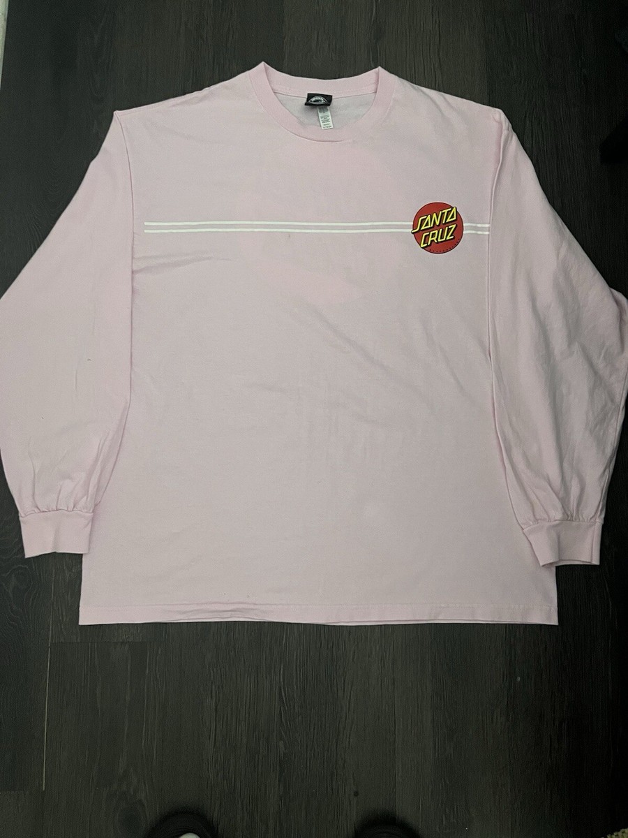 Santa Cruz Pink Long Sleeve Shirt | eBay