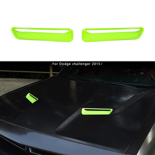 Exterior Hood Scoop Air Vent Cover Trim For Dodge Challenger SXT 15+ Accessories - Bild 8 von 9