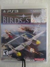 BIRDS OF STEEL SONY PLAYSTATION 3 2012 WITH MANUAL PS3 KONAMI