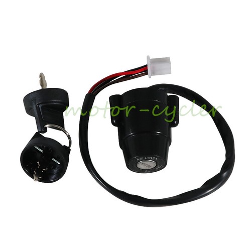 Ignition Switch and Keys for Yamaha AG100 AG200 1991-93/1996-97/1999/AG175 91-92 - Picture 1 of 9