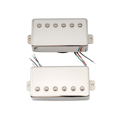 Artec LPA210 Nickel Alnico 5 Covered Humbucker Pickups Set For Les Paul Guitar - Picture 4 of 6