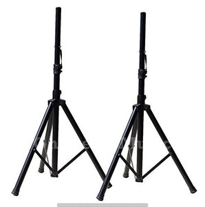 NEW-PAIR-OF-MR-DJ-TRIPOD-DJ-PA-SPEAKER-STANDS-ADJUSTABLE-HEIGHT-STAND