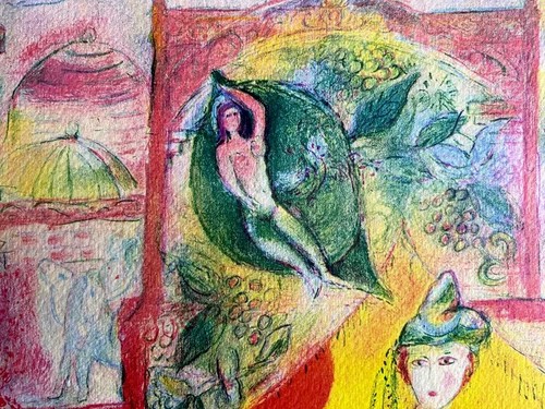 Marc,Chagall Lithograph COA original signed numbered collection stamp - Picture 4 of 12