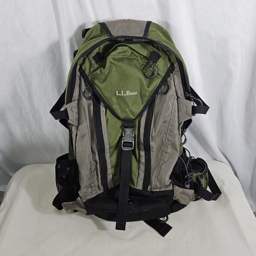 LL BEAN Wanderrucksack Camping robust grün Hüftgurt 21" hoch Hüfte
