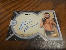 2018 Topps UFC Museum Collection Autograph Card #79/99 Jimmie Rivera #MA-JR Auto