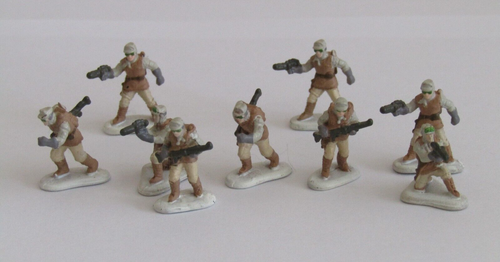 MIcro Machines, star wars, figures, Echo base Troops, 9 figures lot - Picture 1 of 10