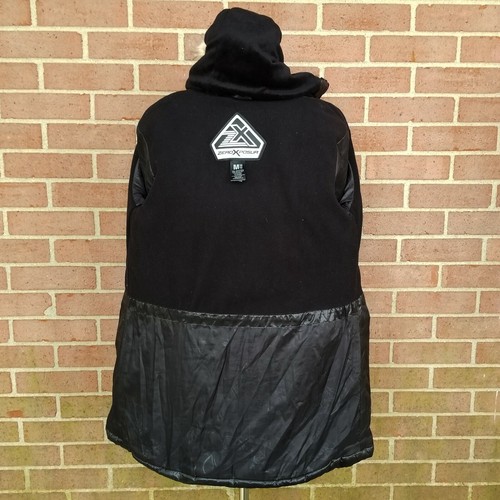Youth Zero Xposur Winter Coat Parka Faux Fur Hooded Black Size Medium 10-12 - Picture 6 of 7