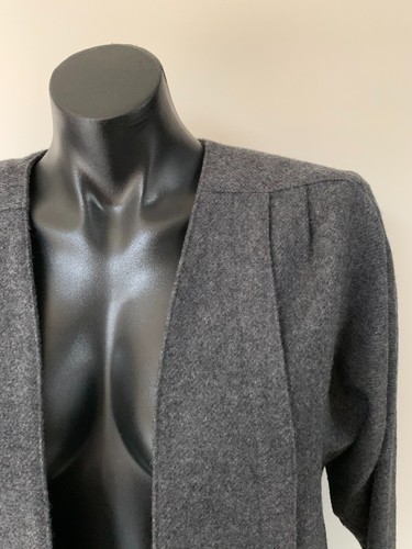 Chaqueta AVANNA Mujer Vintage Gris Tejida Manga Larga Talla 38 (12) - Imagen 2 de 11