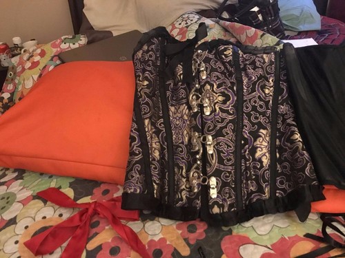 ladies corsets sizes med large xlarge and size 36