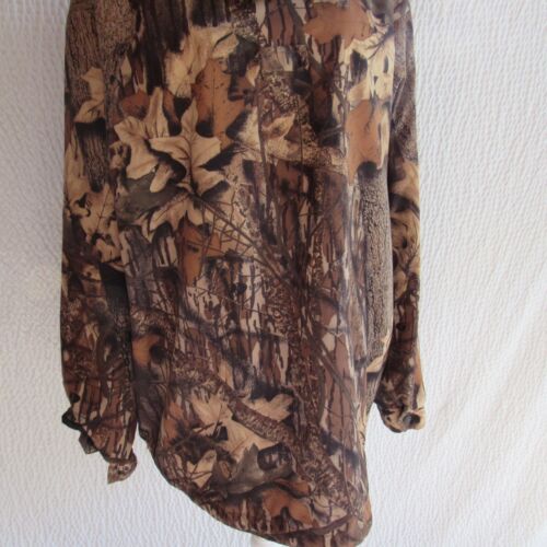 Browning XL Gore-Tex Mens Jacket Coat Hooded Breakup Camo Fleece Lined Neckwarm - Picture 12 of 16
