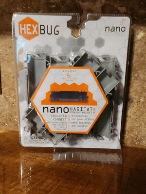 Hexbug Nano Habitat Straight Bridges ~ Sealed ~ 477-1442