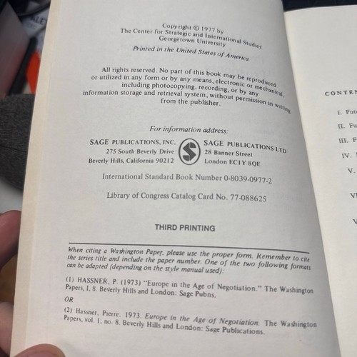 Futurology Promise Performance Prospects by Victor C Ferkiss Paperback 1977 - Foto 4 di 6