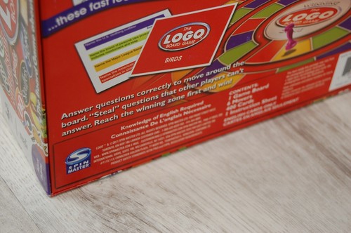 Spin Master The Logo Board Game Complete Pre-Owned in Good Condition - Picture 4 of 9