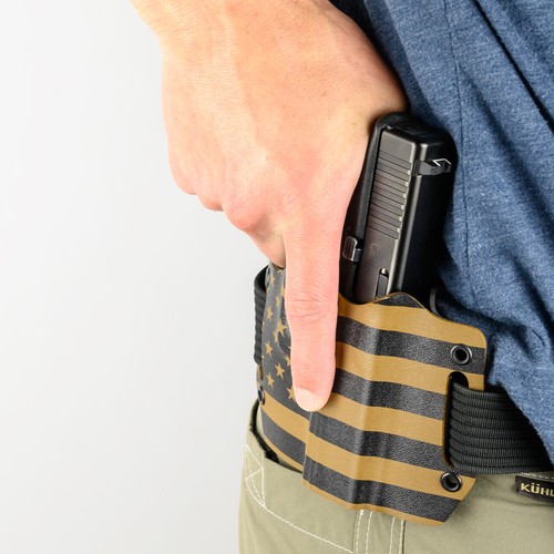 Beretta - OWB Slotted Gun Holster - Optic Ready - Kryptek Banshee - Picture 3 of 4