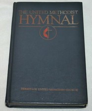 UNITED METHODIST HYMNAL 1989 Gospel Hymns Songs BOOK Blue HARDCOVER Pew Edition