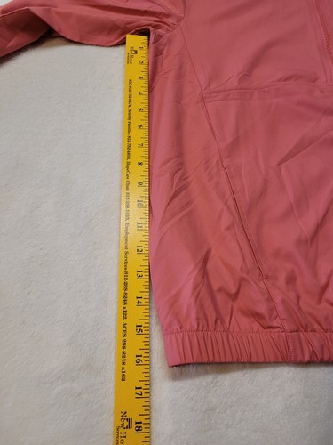 Puma Pullover 1/4 Zip Long Sleeve Pink Lightweight Jacket Women's Size Small - Picture 7 of 12