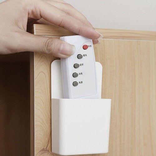 TV Fernbedienung Halter Klimaanlage Home Wandhalterung Aufbewahrungsbox - Bild 6 von 10