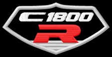 Suzuki Intruder C1800R shield toppa iron-on patch